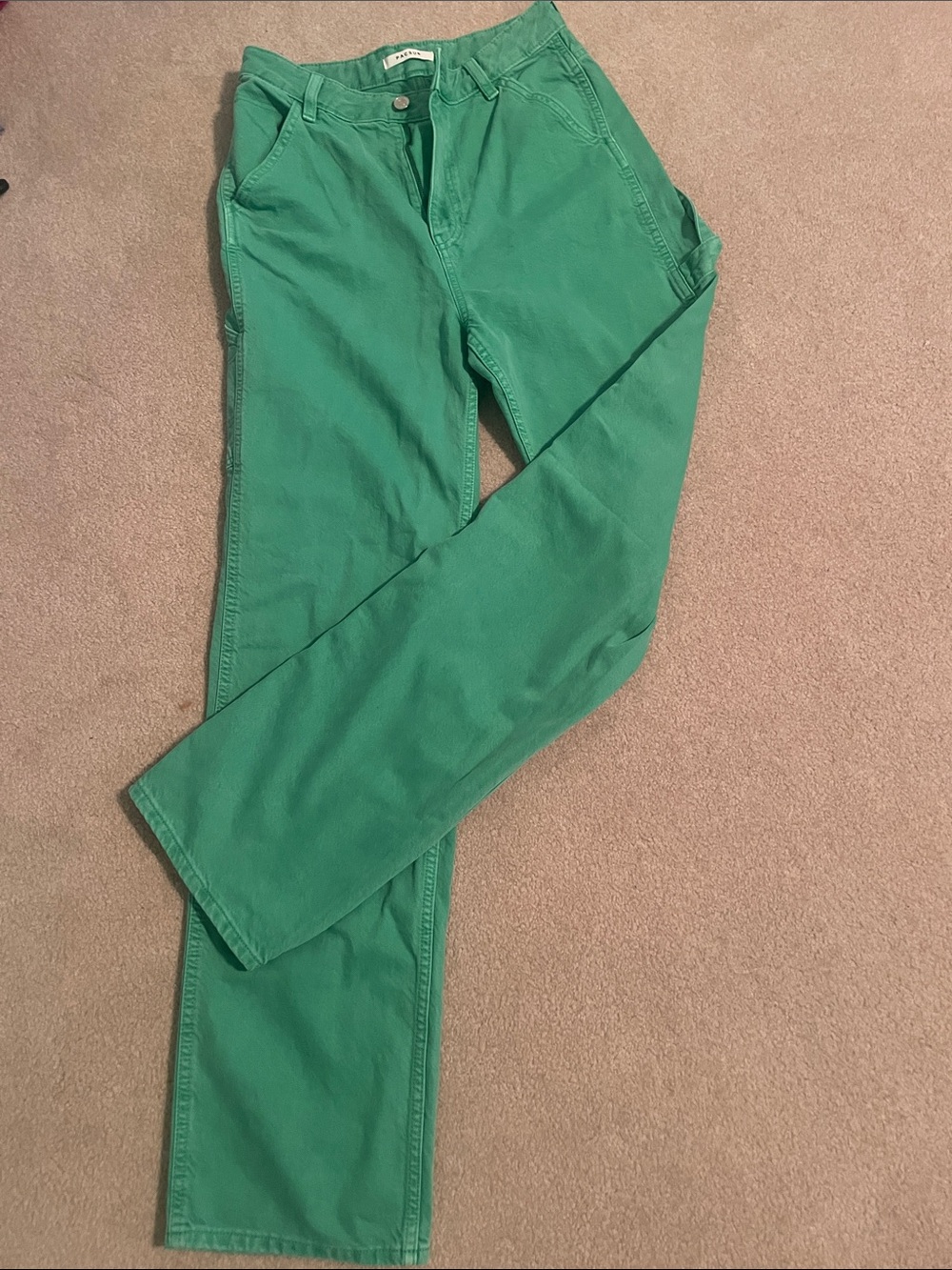 PacSun Green High-Rise Cargo Jeans